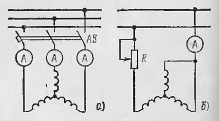 Схема сушки генератора переменным током от источника питания